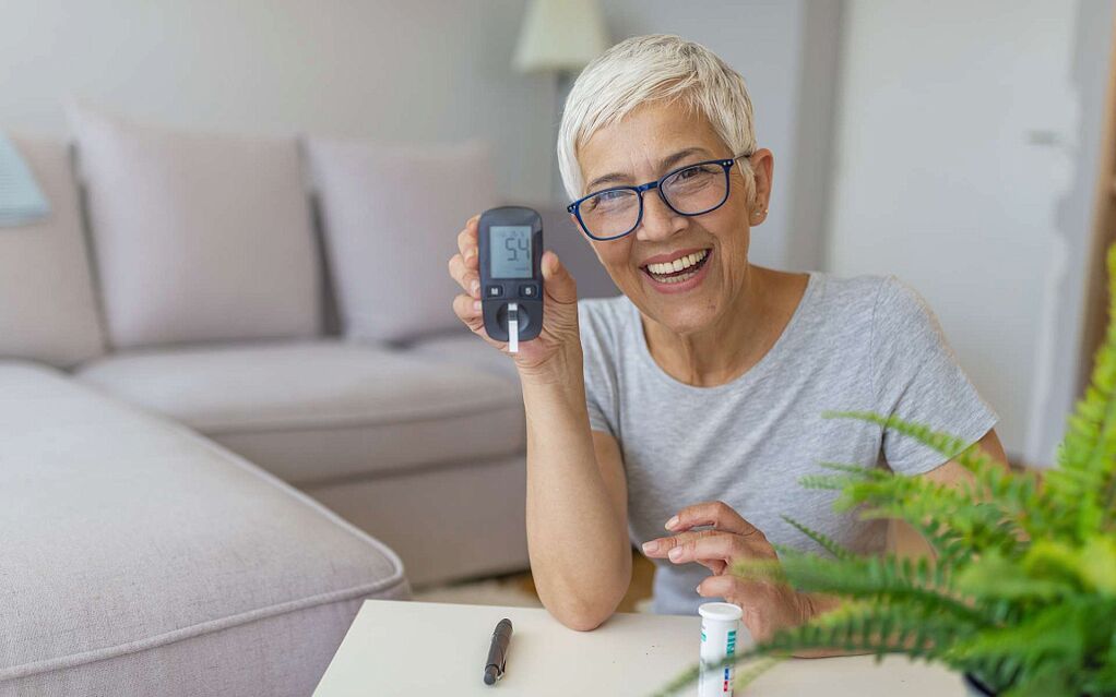 A favorable prognosis for diabetes depends on the patient's responsible attitude.